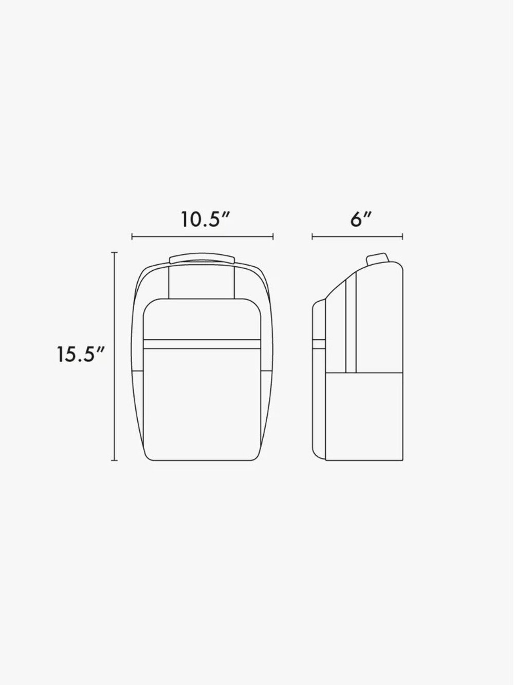Calpak Terra Laptop Backpack in Canyon Peach Color - Picture 6 of 6